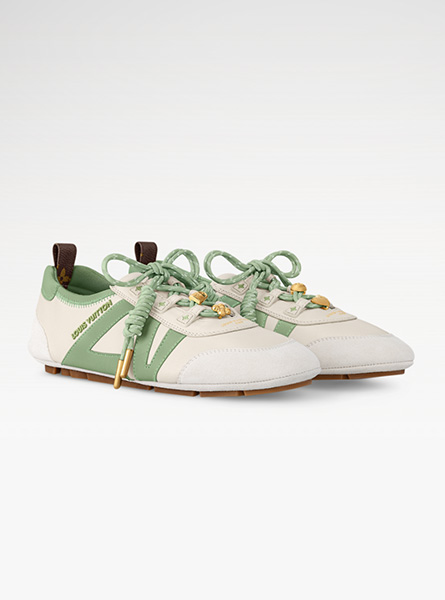 高仿LV女鞋|A货路易威登鞋 2025新款 LV SNEAKERINA 芭蕾运动鞋