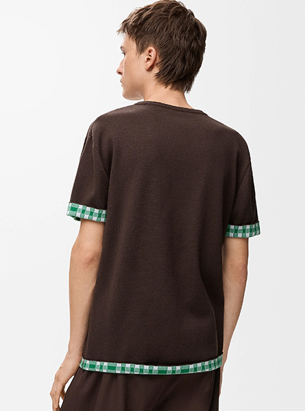 LOEWE高仿男装 | 罗意威A货服装  2025秋冬新款 羊毛和棉质上衣