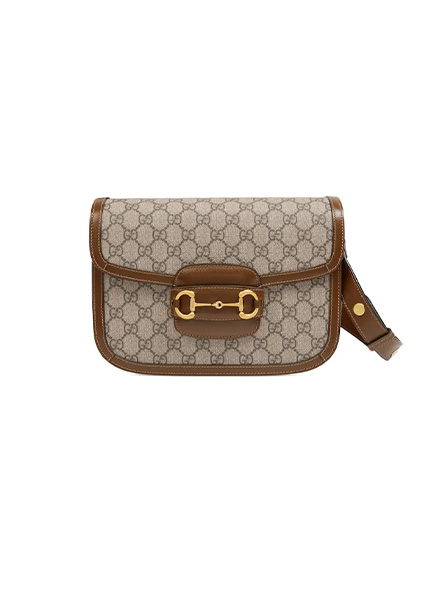 高仿GUCCI包包 Gucci Horsebit 1955系列中号肩背包 沈月🍠更新美照！
