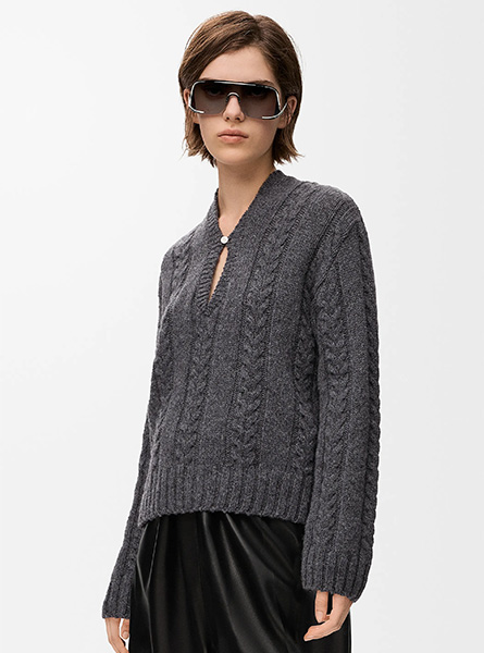 LOEWE高仿女装 | 罗意威A货服装  2025秋冬新款 羊毛毛衣