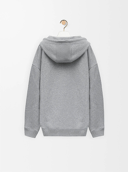 LOEWE高仿男装 | 罗意威A货服装  2025秋冬新款 棉质宽松版型连帽卫衣