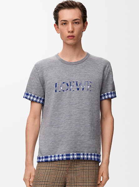 LOEWE高仿男装 | 罗意威A货服装  2025秋冬新款 羊毛和棉质上衣