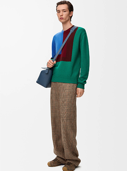 LOEWE高仿男装 | 罗意威A货服装  2025秋冬新款 羊毛毛衣