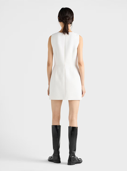 PRADA高仿女装 | 普拉达 A货服装  2025秋冬PRADA新款 Natté连衣裙