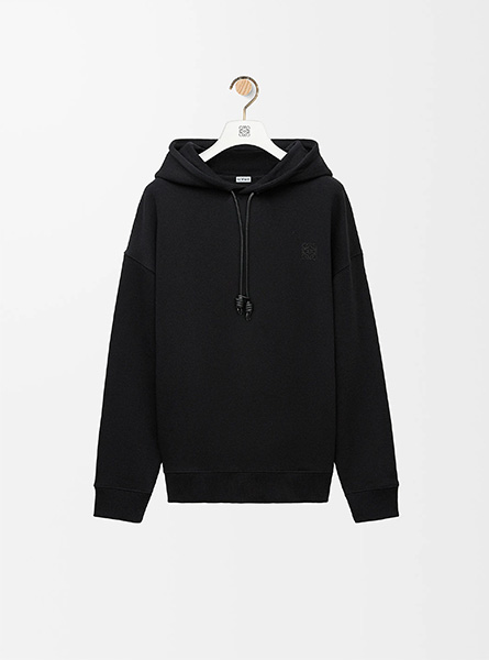 LOEWE高仿男装 | 罗意威A货服装  2025秋冬新款 棉质宽松版型连帽卫衣