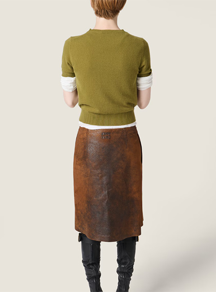 MIUMIU高仿女装 | 缪缪A货服装  2025秋冬MIUMIU新款 羊绒毛衣