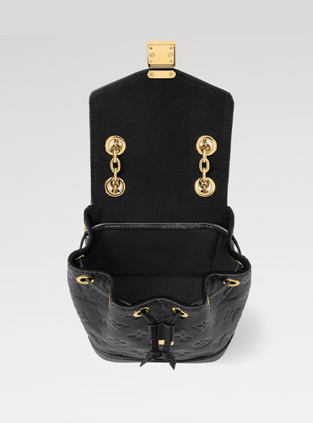 高仿LV包包 | A货LV女包 2025秋冬LV新款 黑色NANO NOÉ 双肩包 M14549