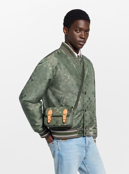 高仿LV包包 | A货LV男包 2025秋冬LV新款 绿色 SATCHEL 迷你手袋 M26969