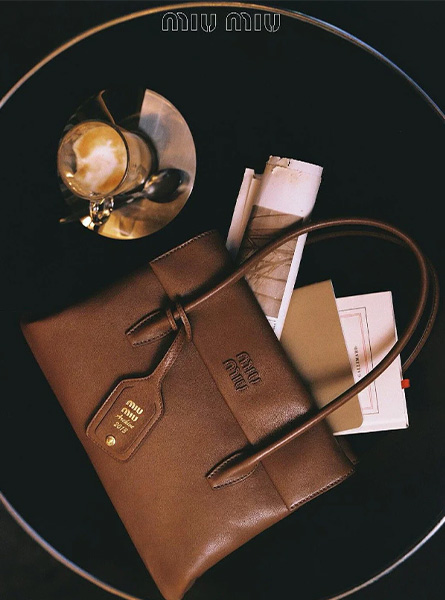 高仿MIUMIU包包 刘浩存✖️Miu Miu Solitaire 手袋宣传大片