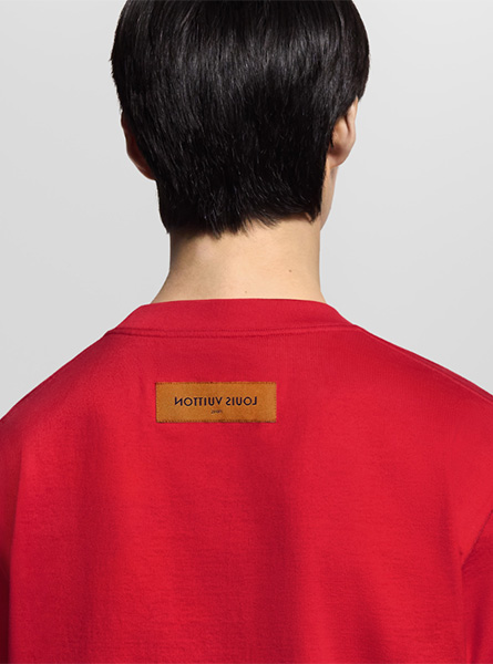 LV高仿男装 | 路易威登 A货服装  2025秋冬LV新款 LV 压纹 T 恤