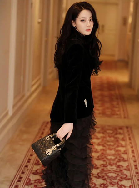 高仿DIOR包包 迷你 Lady Dior 手袋 迪丽热巴同款包包