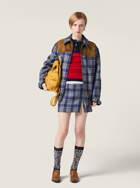 MIUMIU高仿女装 | 缪缪A货服装  2025秋冬MIUMIU新款 羊绒毛衣