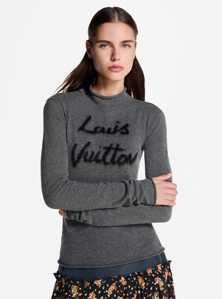 LV高仿女装 | 路易威登 A货服装  2025秋冬LV新款 拉绒套头衫