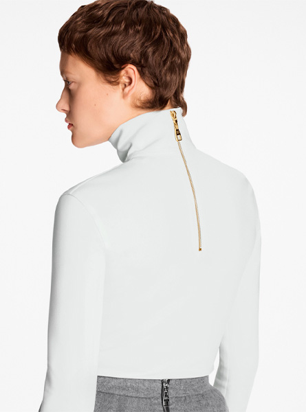 LV高仿女装 | 路易威登 A货服装  2025秋冬LV新款 挂锁项链长袖上衣