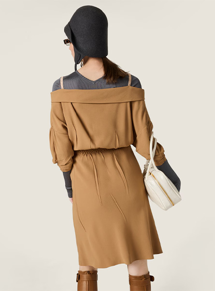 MIUMIU高仿女装 | 缪缪A货服装  2025秋冬MIUMIU新款 Sablé连衣裙