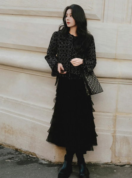 高仿DIOR包包 小号 Diorstar 水桶包 迪丽热巴同款包包