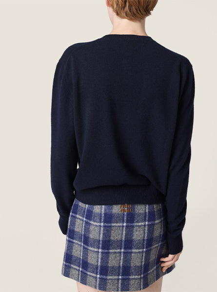 MIUMIU高仿女装 | 缪缪A货服装  2025秋冬MIUMIU新款 羊绒毛衣