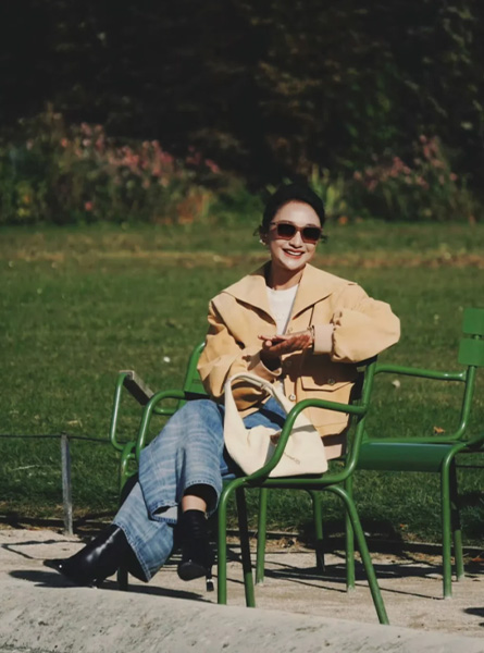 高仿香奈儿包包 周迅上身 Chanel 2026 早春系列拍摄预热大片