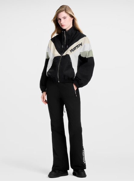 LV高仿女装 | 路易威登 A货服装  2025秋冬LV新款 色块防风夹克