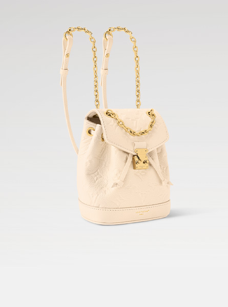 高仿LV包包 | A货LV女包 2025秋冬LV新款 奶白色NANO NOÉ 双肩包 M25819