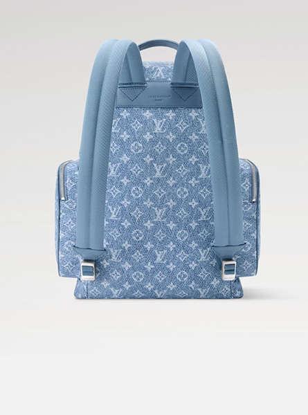 高仿LV包包 | A货LV男包 2025秋冬LV新款 蓝色 CHRISTOPHER CARGO 双肩包 M26909