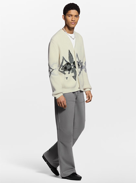 LV高仿男装 | 路易威登 A货服装  2025秋冬LV新款 针织开衫