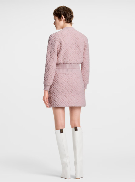 LV高仿女装 | 路易威登 A货服装  2025秋冬LV新款 MONOGRAM 毛巾布开衫