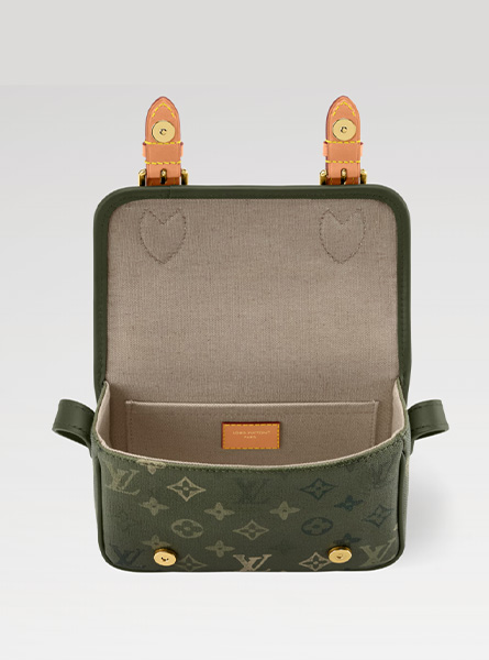 高仿LV包包 | A货LV男包 2025秋冬LV新款 绿色 SATCHEL 迷你手袋 M26969