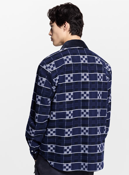 LV高仿男装 | 路易威登 A货服装  2025秋冬LV新款 法兰绒衬衫