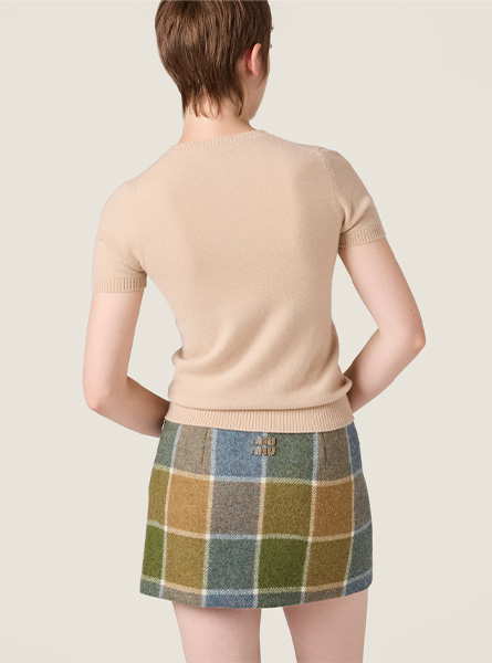 MIUMIU高仿女装 | 缪缪A货服装  2025秋冬MIUMIU新款 羊绒毛衣