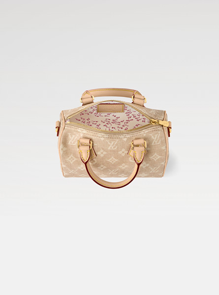 高仿LV包包 | A货LV女包 2025秋冬LV新款 沙色 SPEEDY BANDOULIÈRE 20 手袋 枕头包 M15151