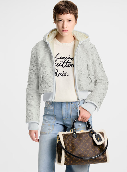高仿LV包包 | A货LV女包 2025秋冬LV新款 SPEEDY SOFT 30 TEDDY 手袋 M26326