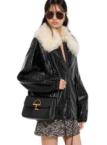 高仿GUCCI包包 | A货古驰女包 2025秋冬GUCCI新款 黑色 Gucci Siena系列中号手提包