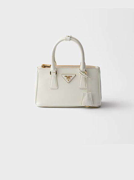 高仿PRADA包包 Prada Galleria Saffiano皮革迷你手袋 美延轻贵气穿搭同款包包