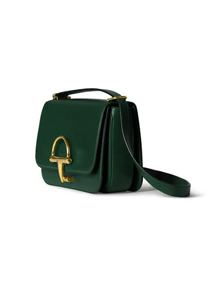 高仿GUCCI包包 | A货古驰女包 2025秋冬GUCCI新款 绿色 Gucci Siena系列小号肩背包