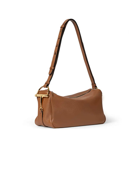 高仿GUCCI包包 Gucci Half Horsebit系列中号肩背包 AHYEON郑雅贤同款包包