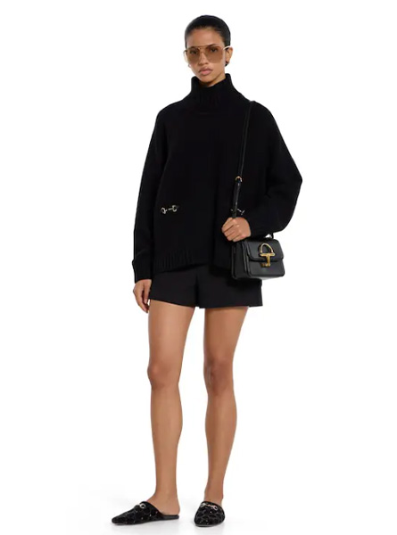 高仿GUCCI包包 | A货古驰女包 2025秋冬GUCCI新款 黑色 Gucci Siena系列小号手提包