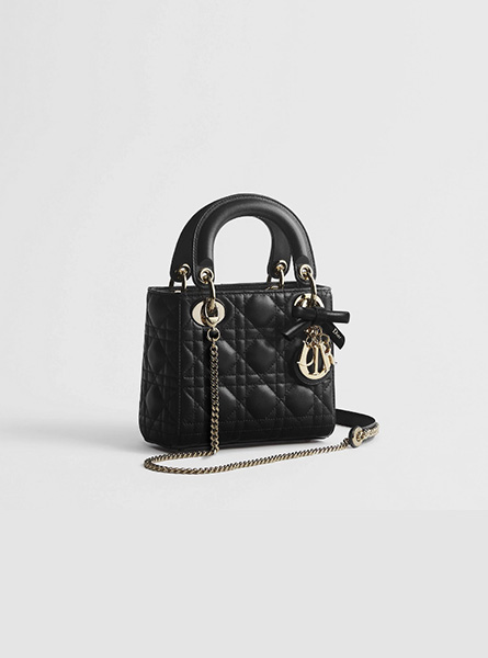 高仿DIOR包包 | A货迪奥女包 2026春夏DIOR新款 黑色迷你 Lady Dior 手袋