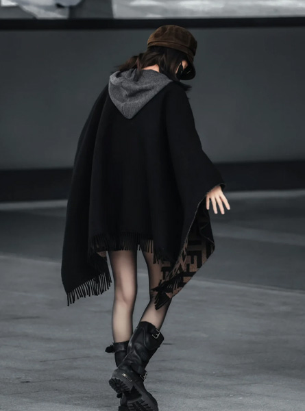 高仿FENDI披肩 白鹿同款