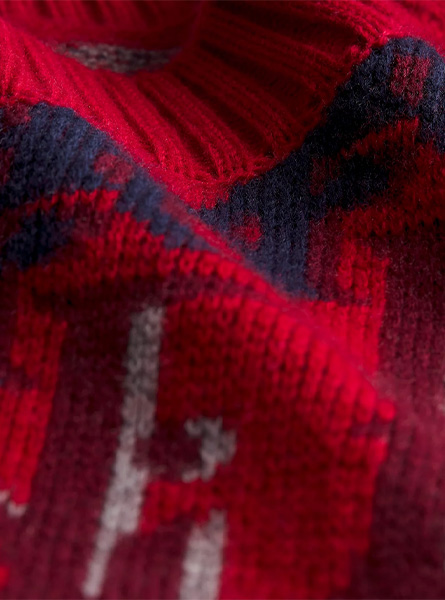 DIOR高仿男装 | 迪奥 A货服装  2026夏季DIOR新款 红色针织衫