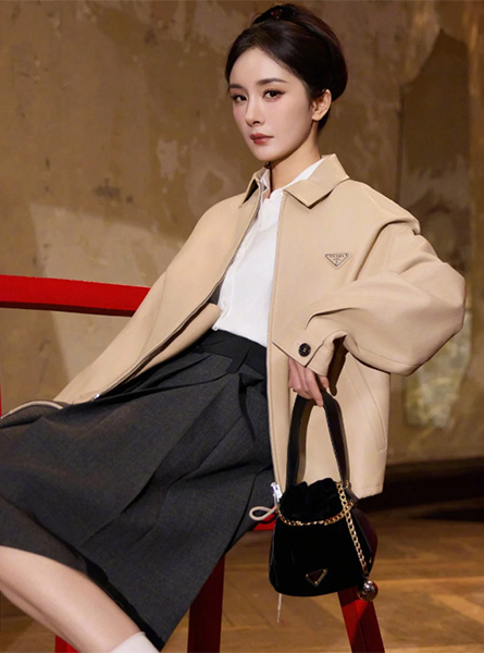 高仿prada女装 杨幂同款上衣