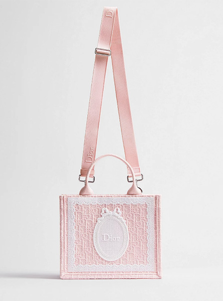高仿DIOR包包 | A货迪奥女包 2026春夏DIOR新款 粉色小号 Dioramour Book Tote 手袋