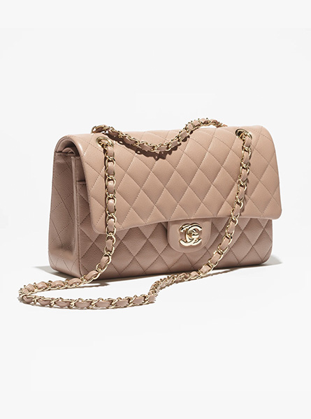 高仿CHANEL包包 | A货香奈儿女包 2025/26早春度假系列 深米色经典11.12手袋