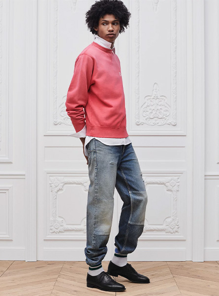 DIOR高仿男装 | 迪奥 A货服装  2026夏季DIOR新款 红色宽松版型卫衣