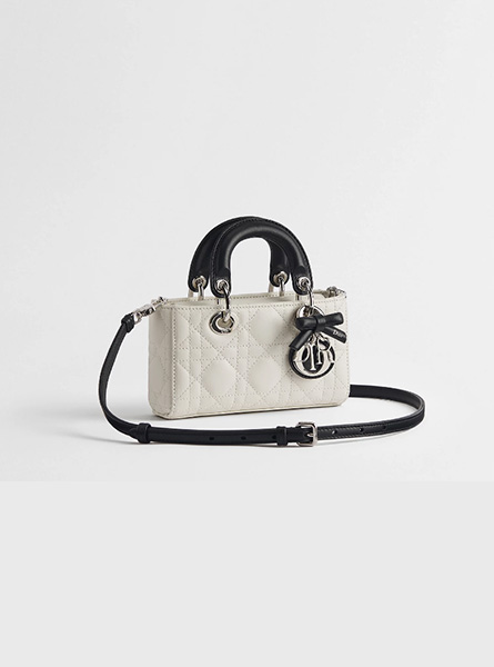 高仿DIOR包包 | A货迪奥女包 2026春夏DIOR新款 奶白色Lady D-Joy 超迷你手袋