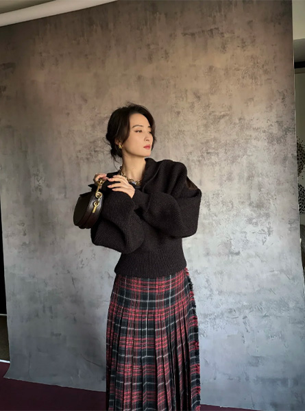 高仿Burberry包包 蒋勤勤同款包包