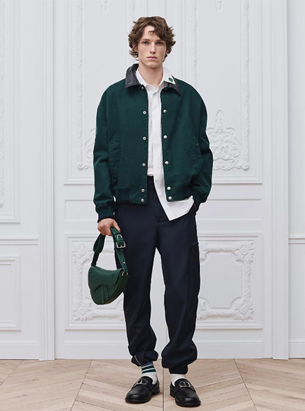 高仿DIOR包包 | A货迪奥男包 2026春夏DIOR新款 深绿色马鞍包