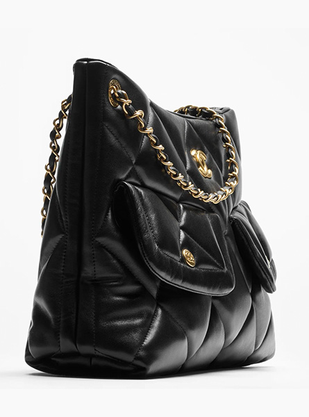 高仿CHANEL包包 | A货香奈儿女包 2025/26秋冬系列 黑色购物包