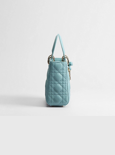 高仿DIOR包包 | A货迪奥女包 2026春夏DIOR新款 碧玺蓝小号 Lady Dior 手袋