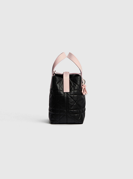 高仿DIOR包包 | A货迪奥女包 2026春夏DIOR新款 黑色小号 Dior Toujours 竖版手袋